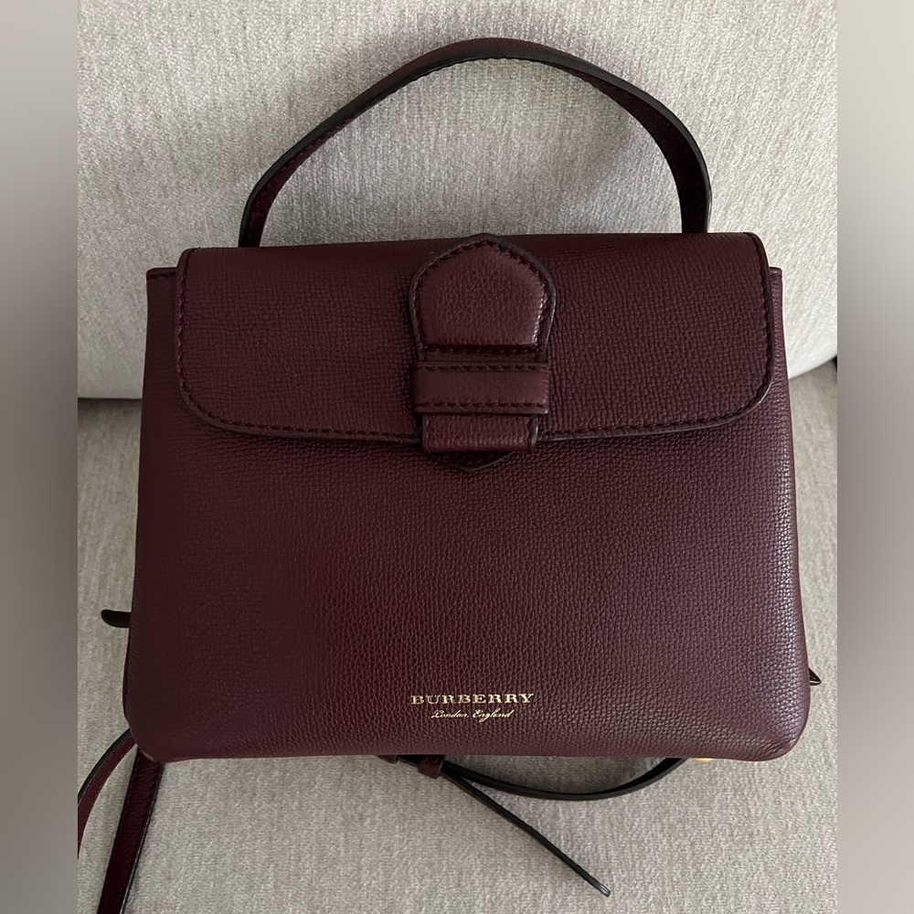 Burberry Camberley Small Bag Mahogany Red purse